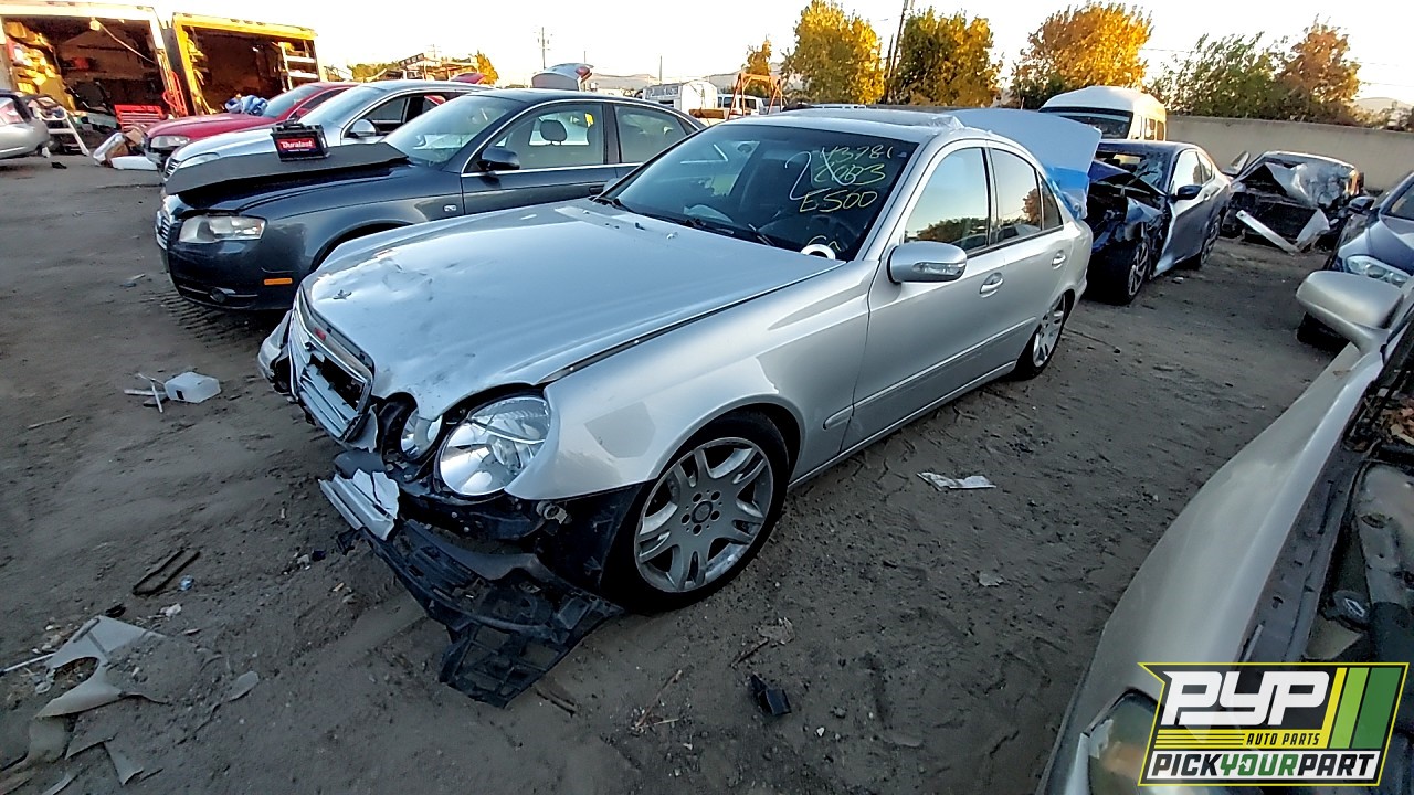 2003 MERCEDES-BENZ E500 partes disponibles