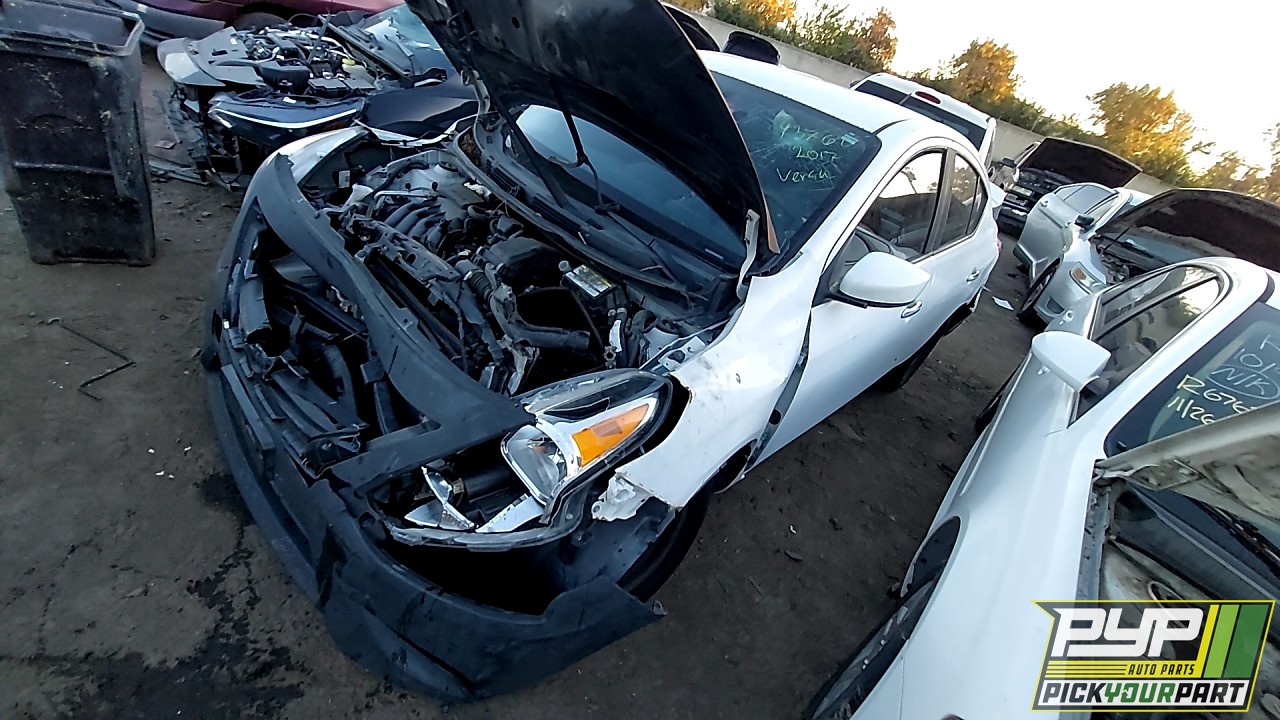 2017 NISSAN VERSA partes disponibles