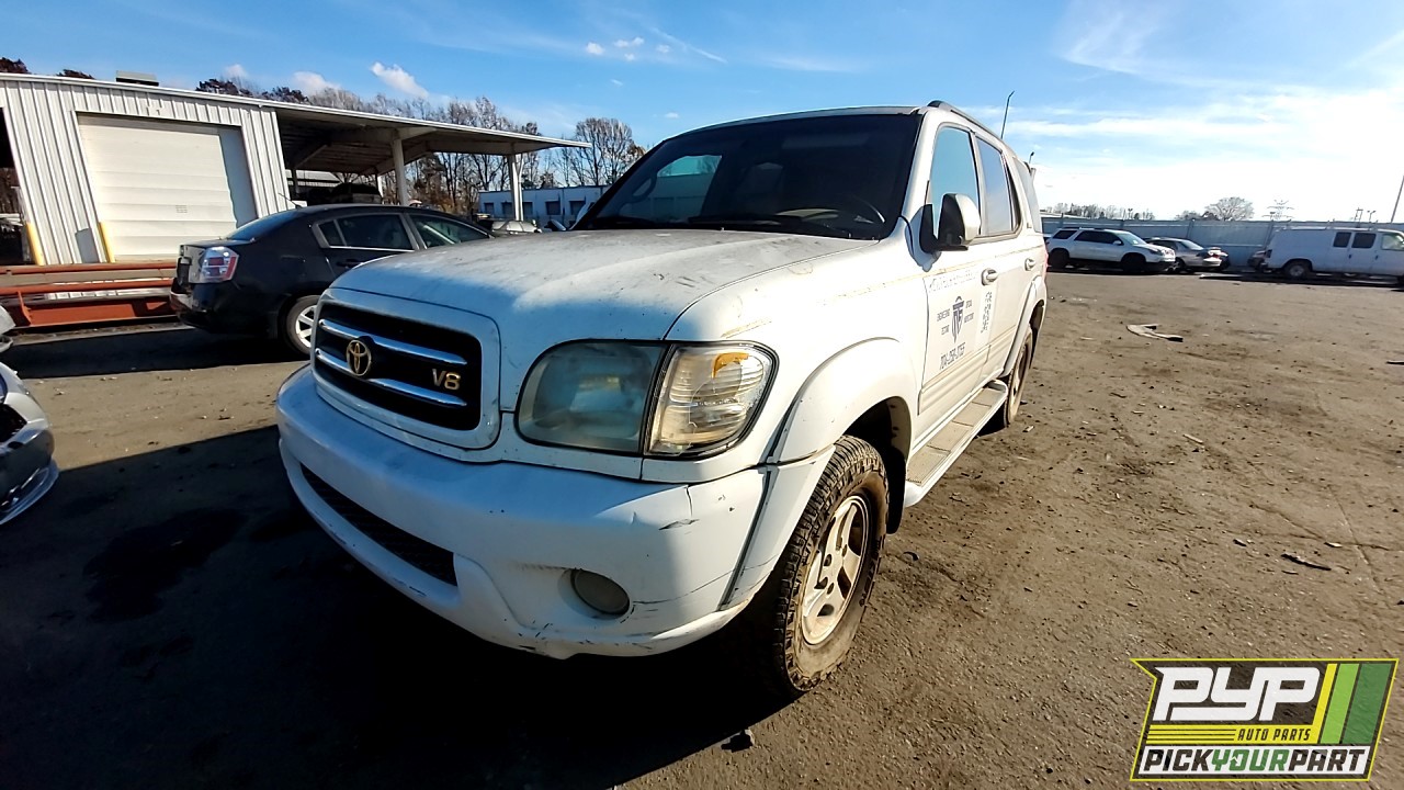 2002 TOYOTA SEQUOIA available for parts