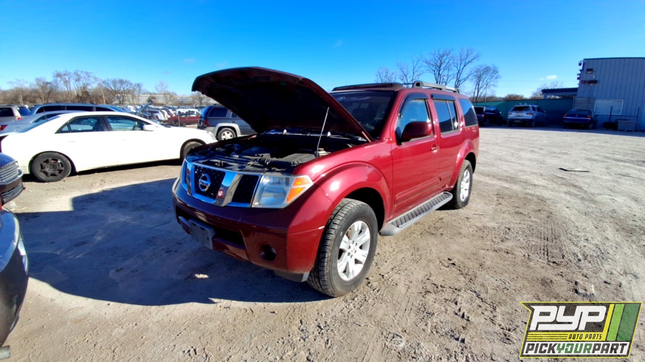 2007 NISSAN PATHFINDER partes disponibles