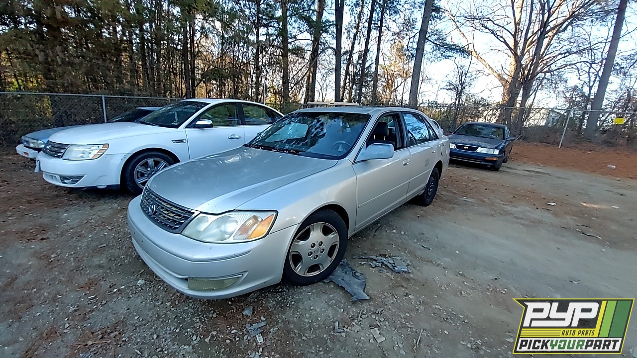 2004 TOYOTA AVALON partes disponibles
