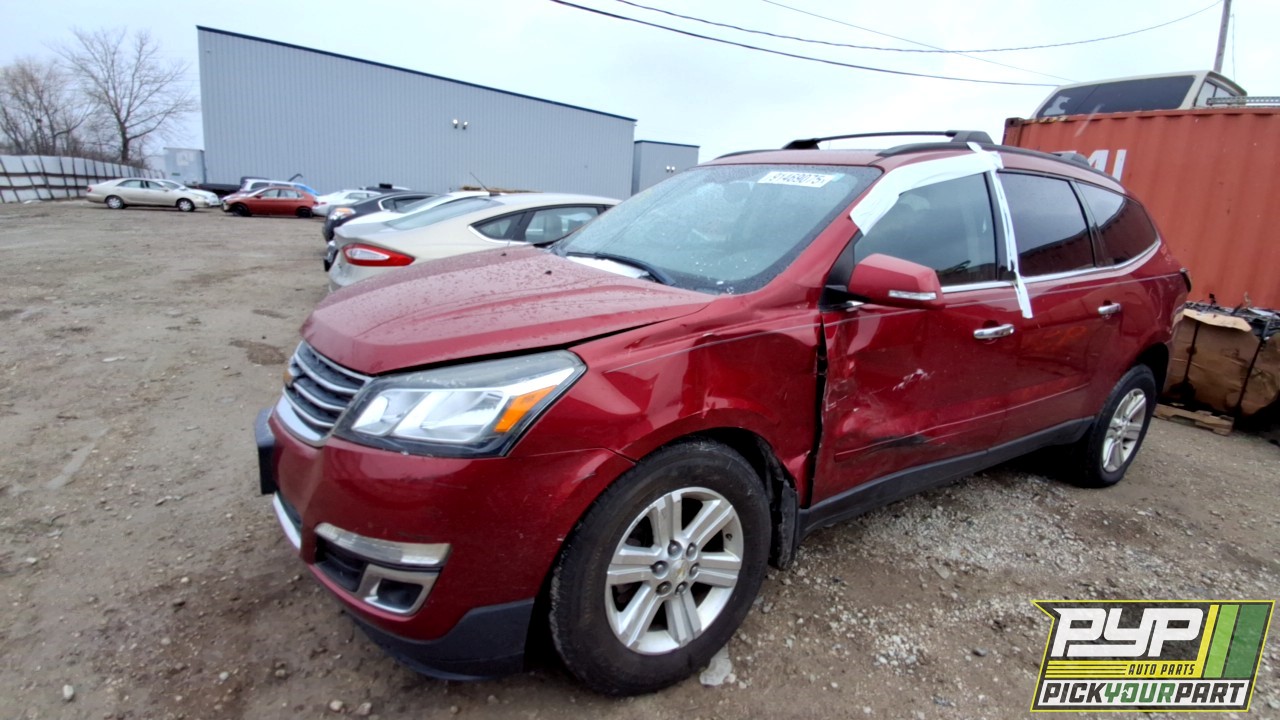 2013 CHEVROLET TRAVERSE available for parts