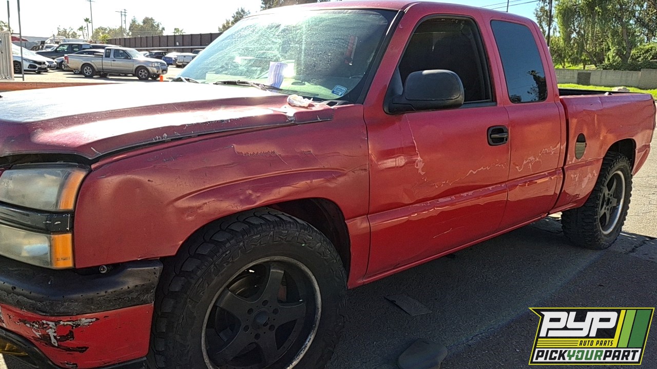 2004 CHEVROLET SILVERADO 1500 partes disponibles