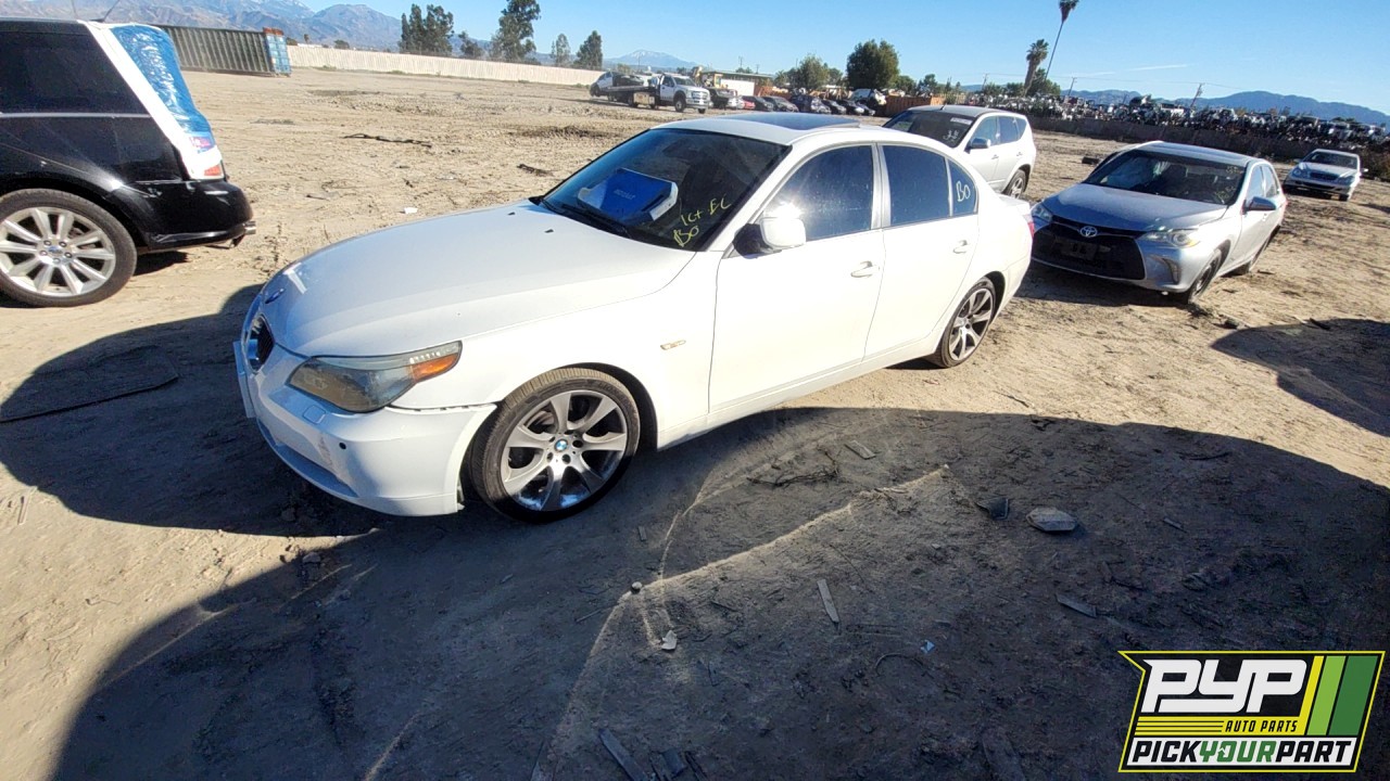 2007 BMW 550I partes disponibles