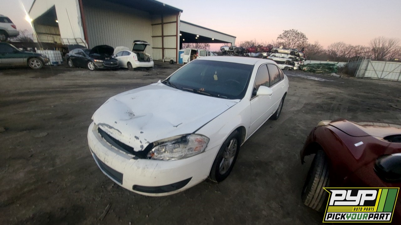 2007 CHEVROLET IMPALA partes disponibles