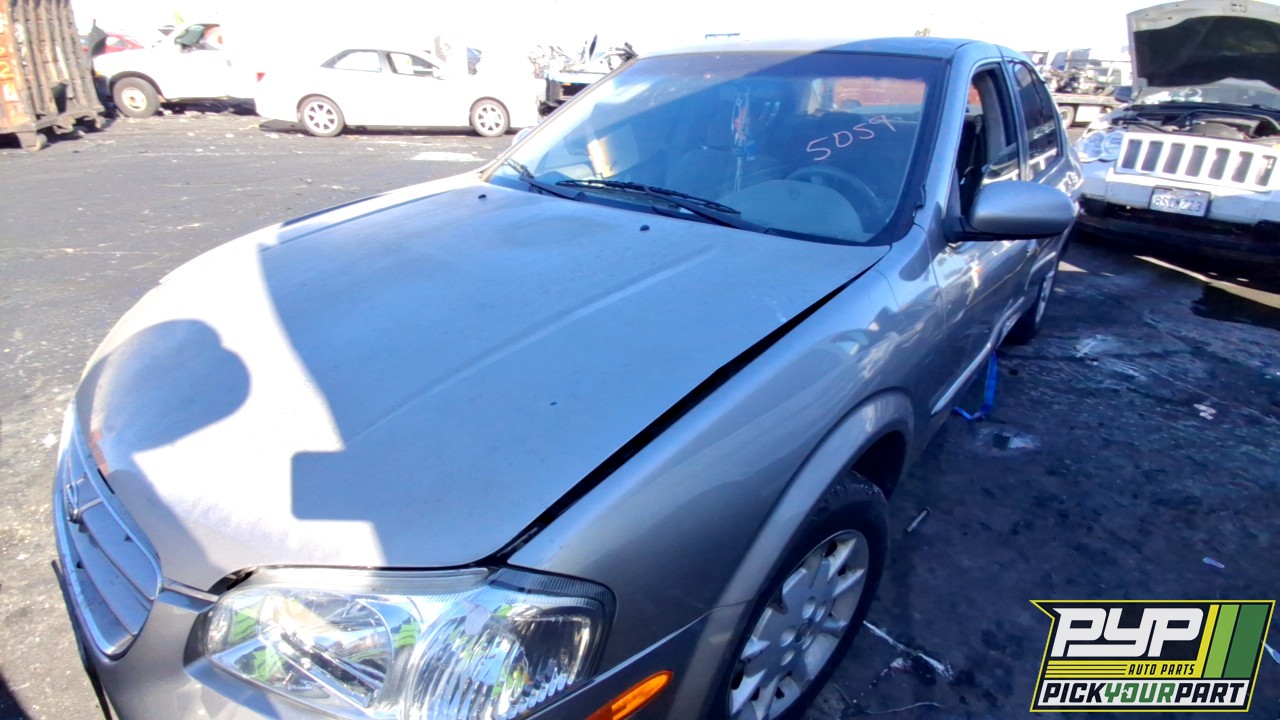 2001 NISSAN MAXIMA partes disponibles
