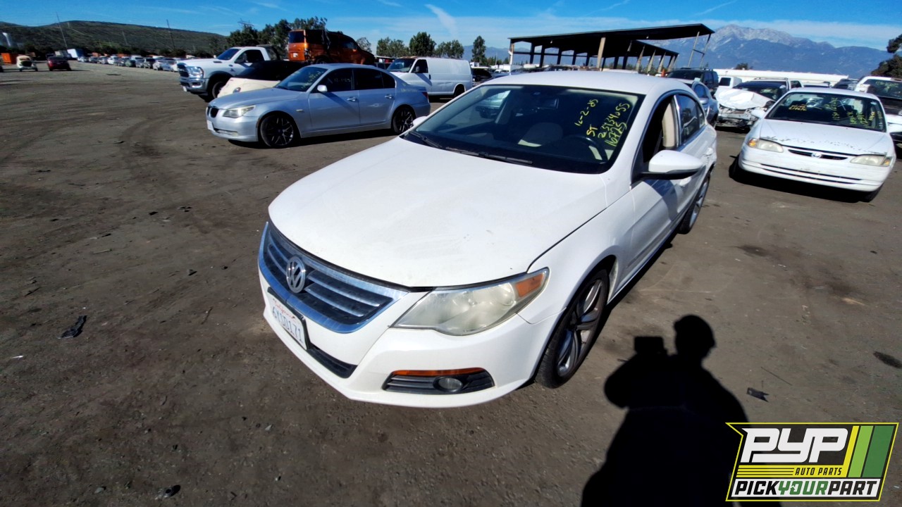 2010 VOLKSWAGEN CC partes disponibles