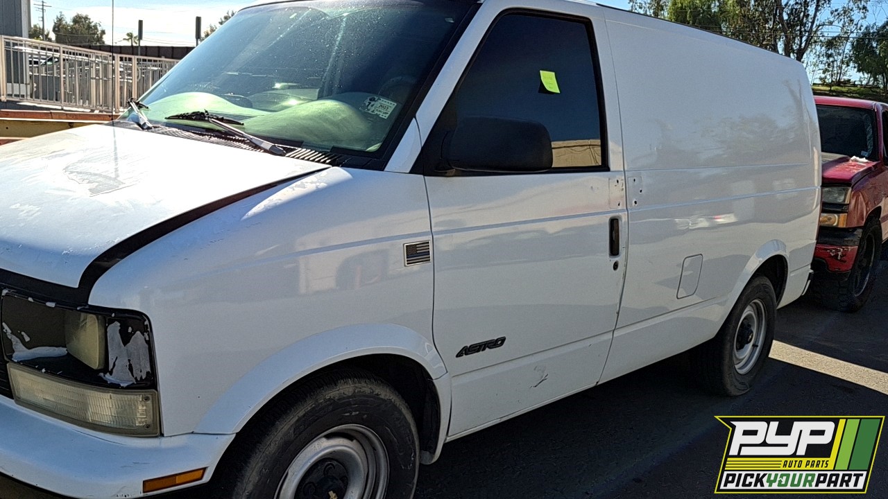 2000 CHEVROLET ASTRO partes disponibles