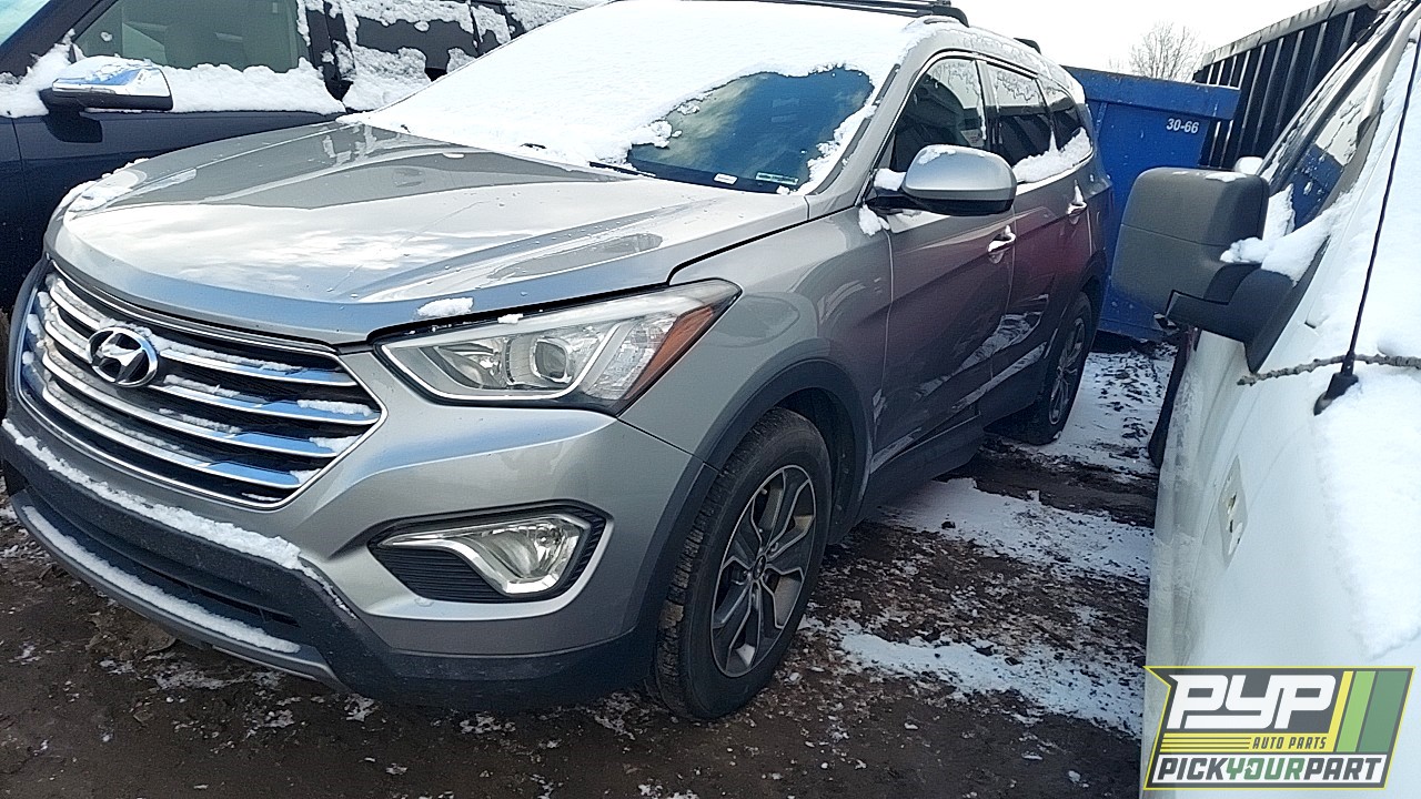 2013 HYUNDAI SANTA FE partes disponibles
