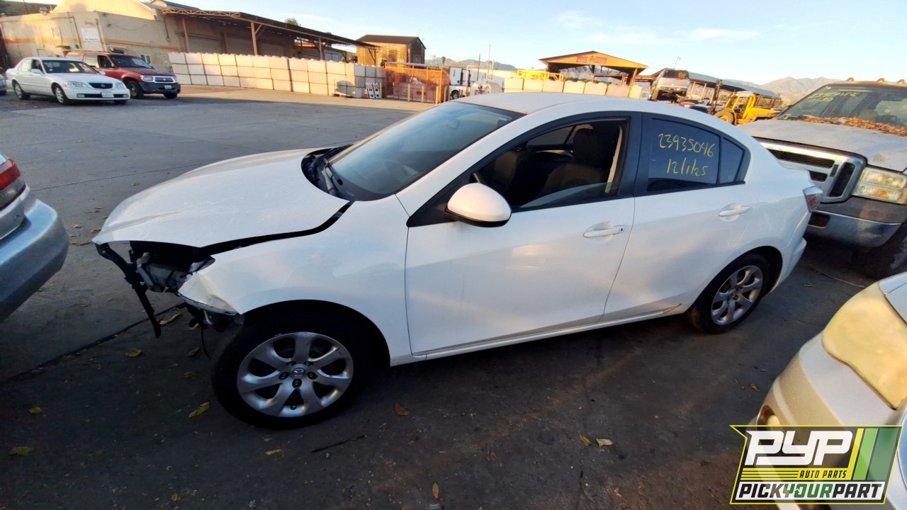 2012 MAZDA 3 partes disponibles