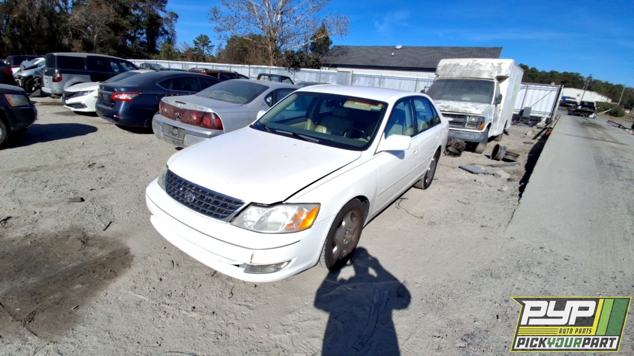 2004 TOYOTA AVALON available for parts