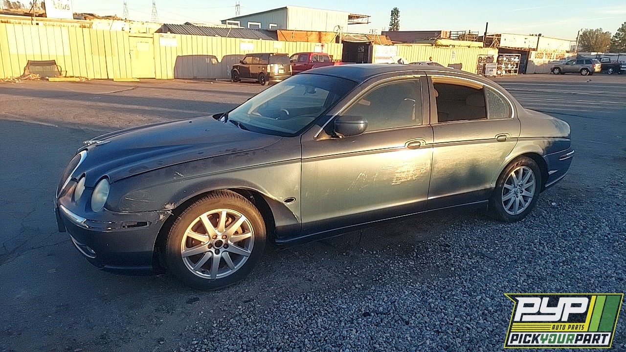 2001 JAGUAR S-TYPE partes disponibles
