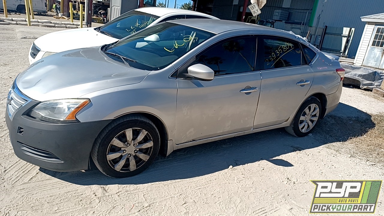 2013 NISSAN SENTRA partes disponibles