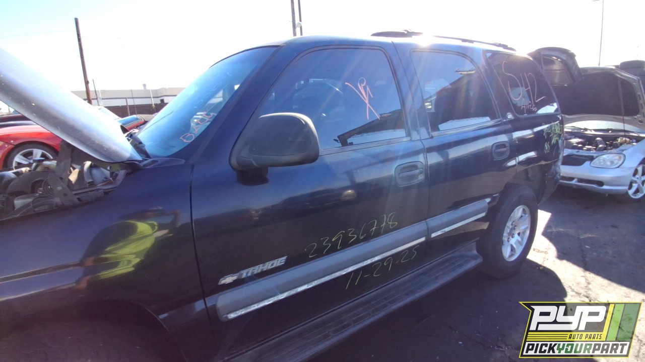2002 CHEVROLET TAHOE partes disponibles