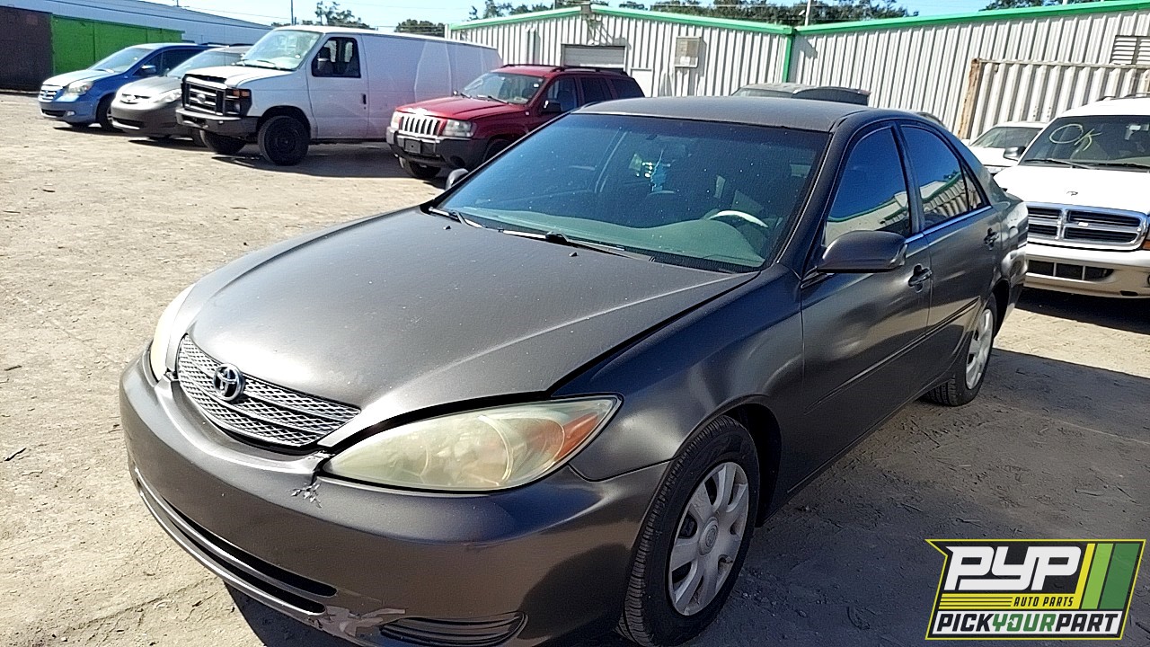 2002 TOYOTA CAMRY partes disponibles