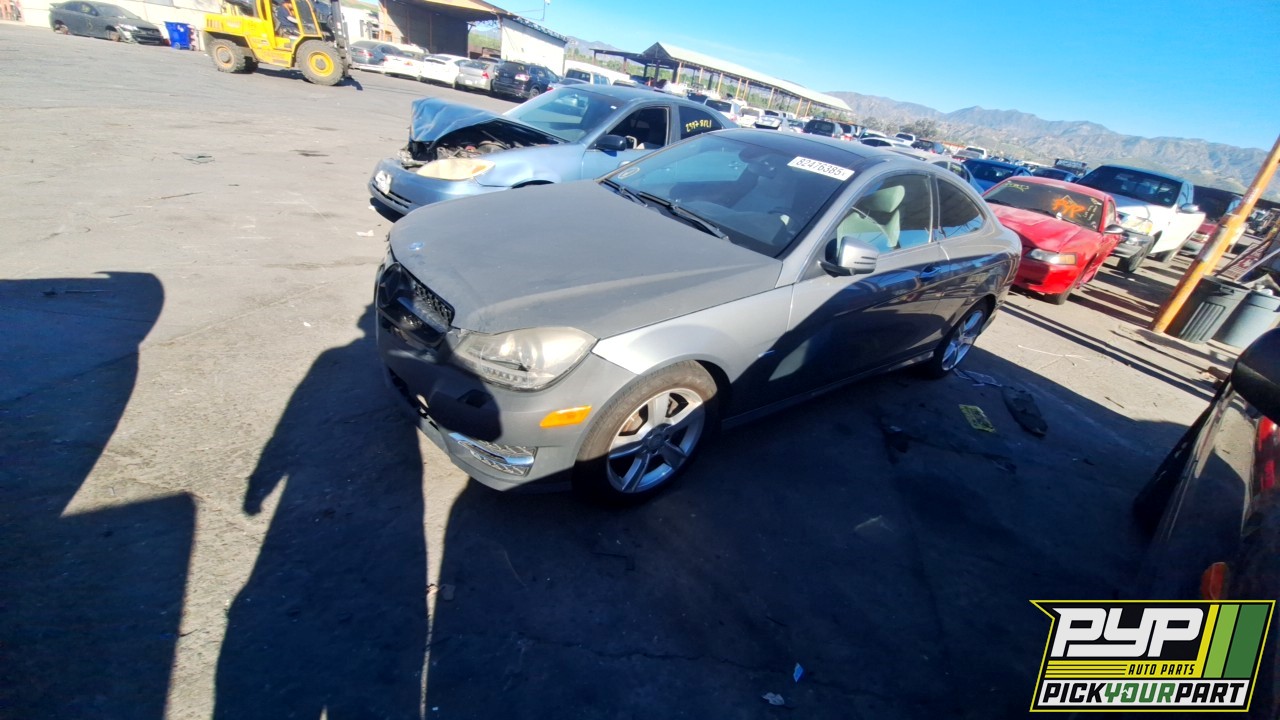 2012 MERCEDES-BENZ C250 available for parts