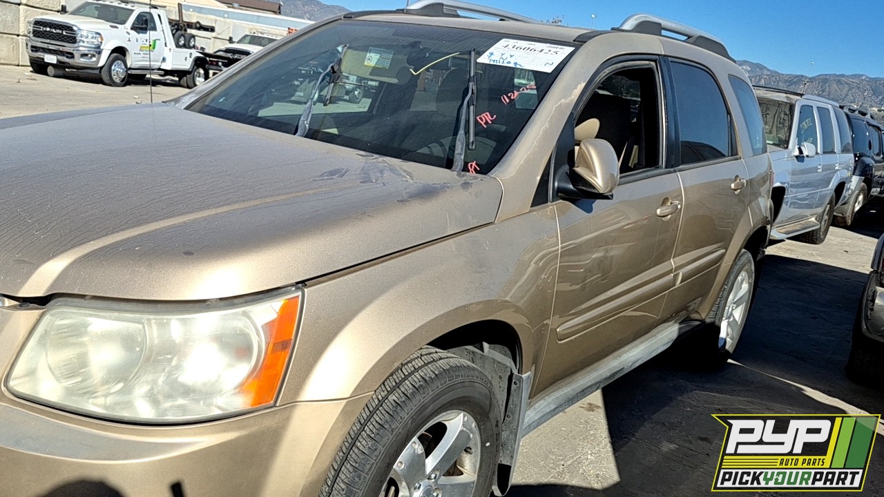 2006 PONTIAC TORRENT partes disponibles