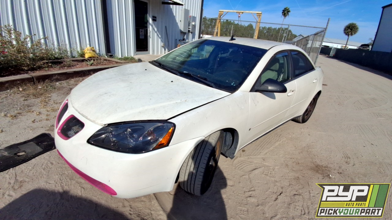 2009 PONTIAC G6 partes disponibles