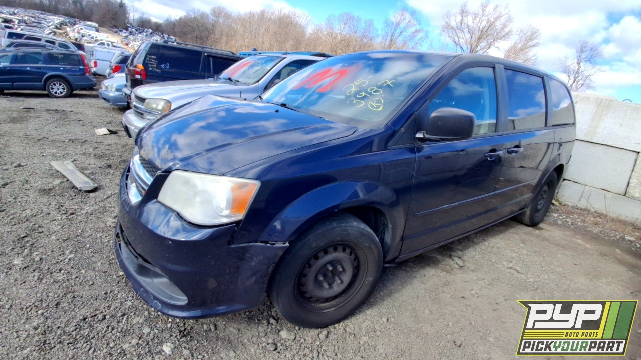 2012 DODGE GRAND CARAVAN partes disponibles