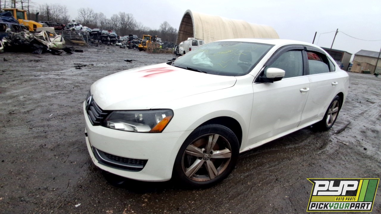2013 VOLKSWAGEN PASSAT available for parts