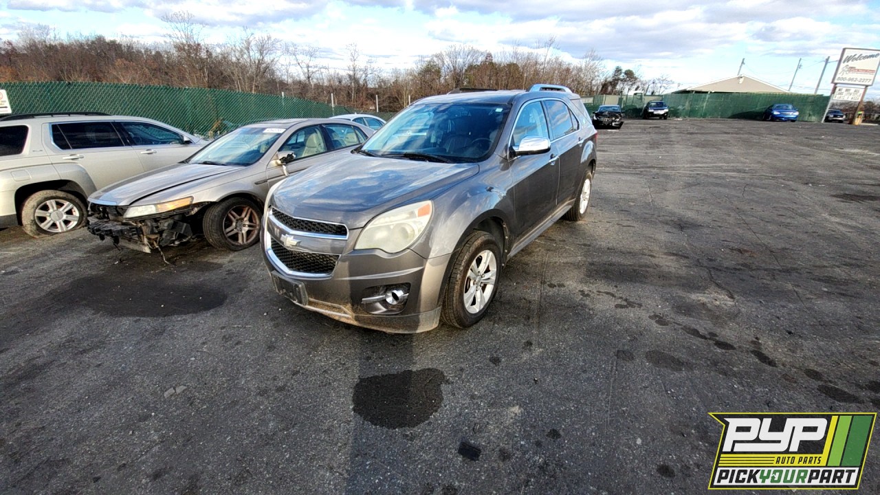 2010 CHEVROLET EQUINOX partes disponibles
