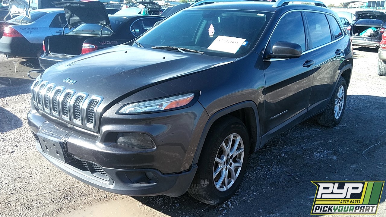 2017 JEEP CHEROKEE partes disponibles