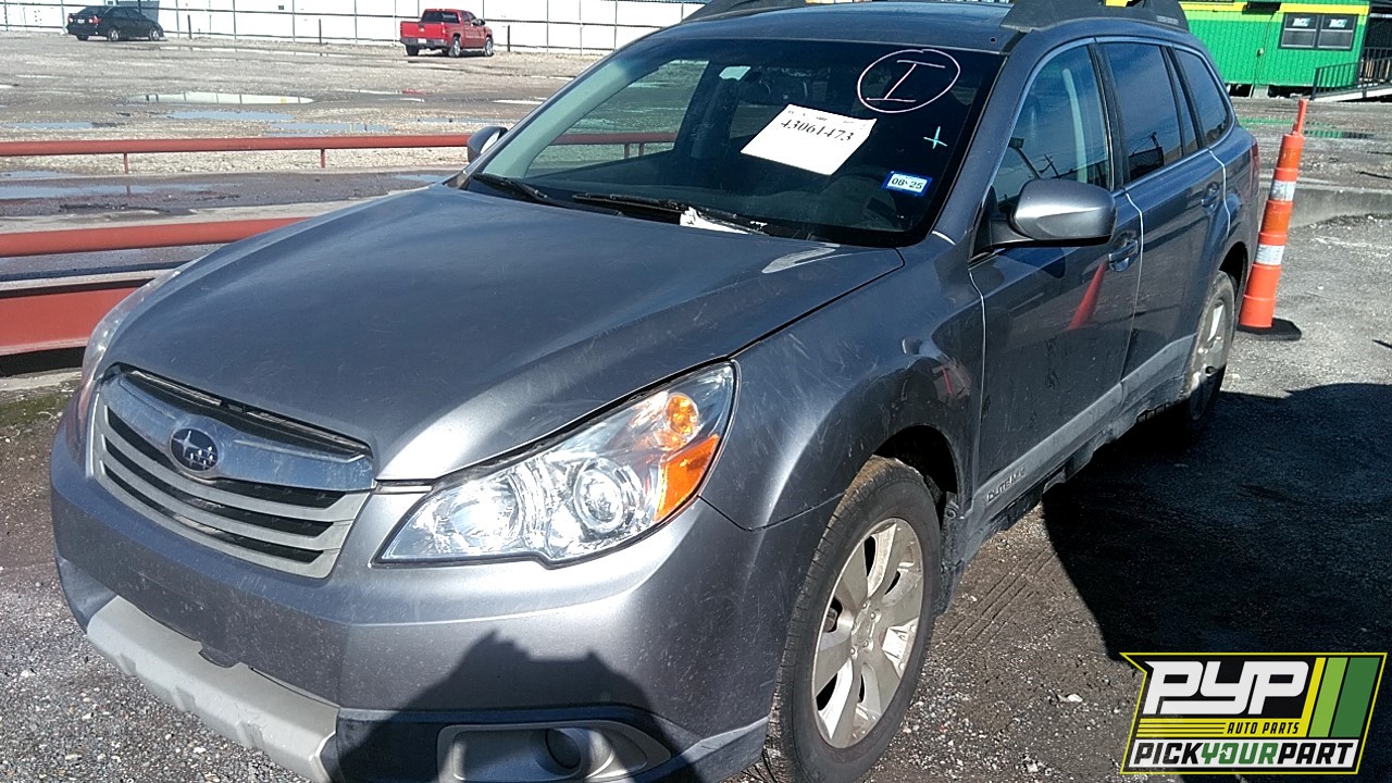 2010 SUBARU OUTBACK partes disponibles