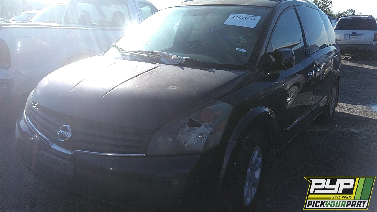 2007 NISSAN QUEST available for parts