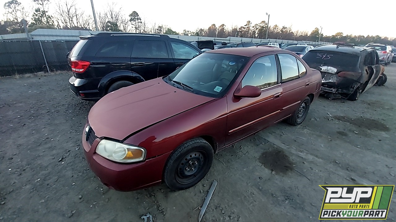 2006 NISSAN SENTRA partes disponibles