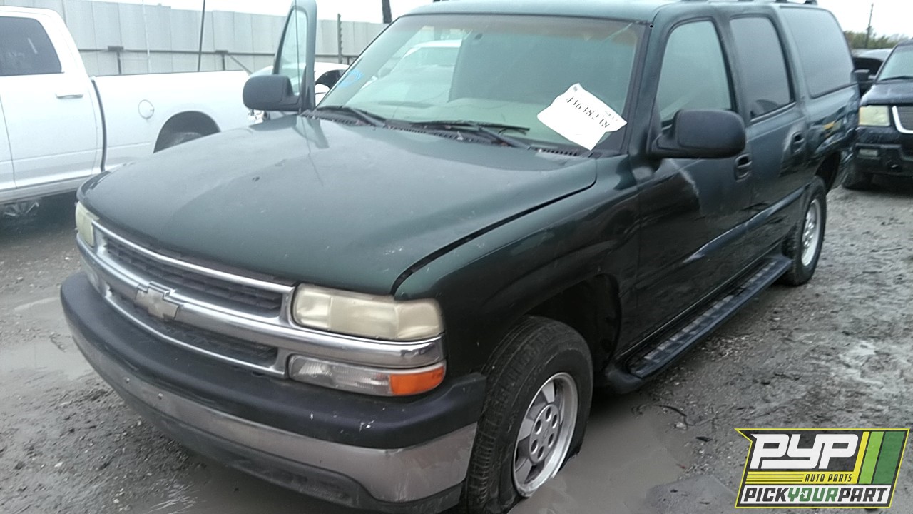 2001 CHEVROLET SUBURBAN 1500 available for parts