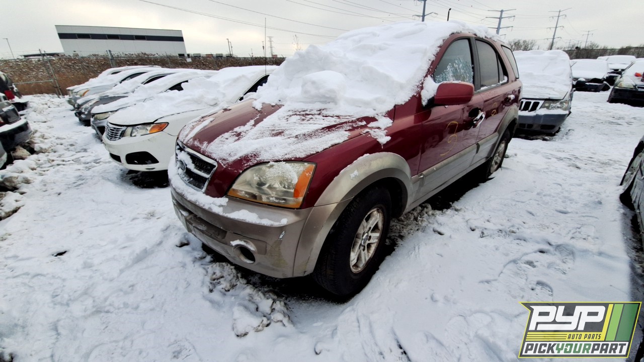 2003 KIA SORENTO partes disponibles