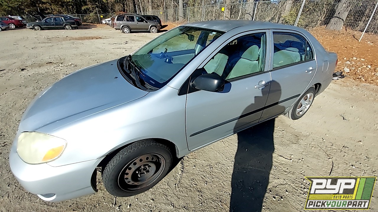 2005 TOYOTA COROLLA partes disponibles