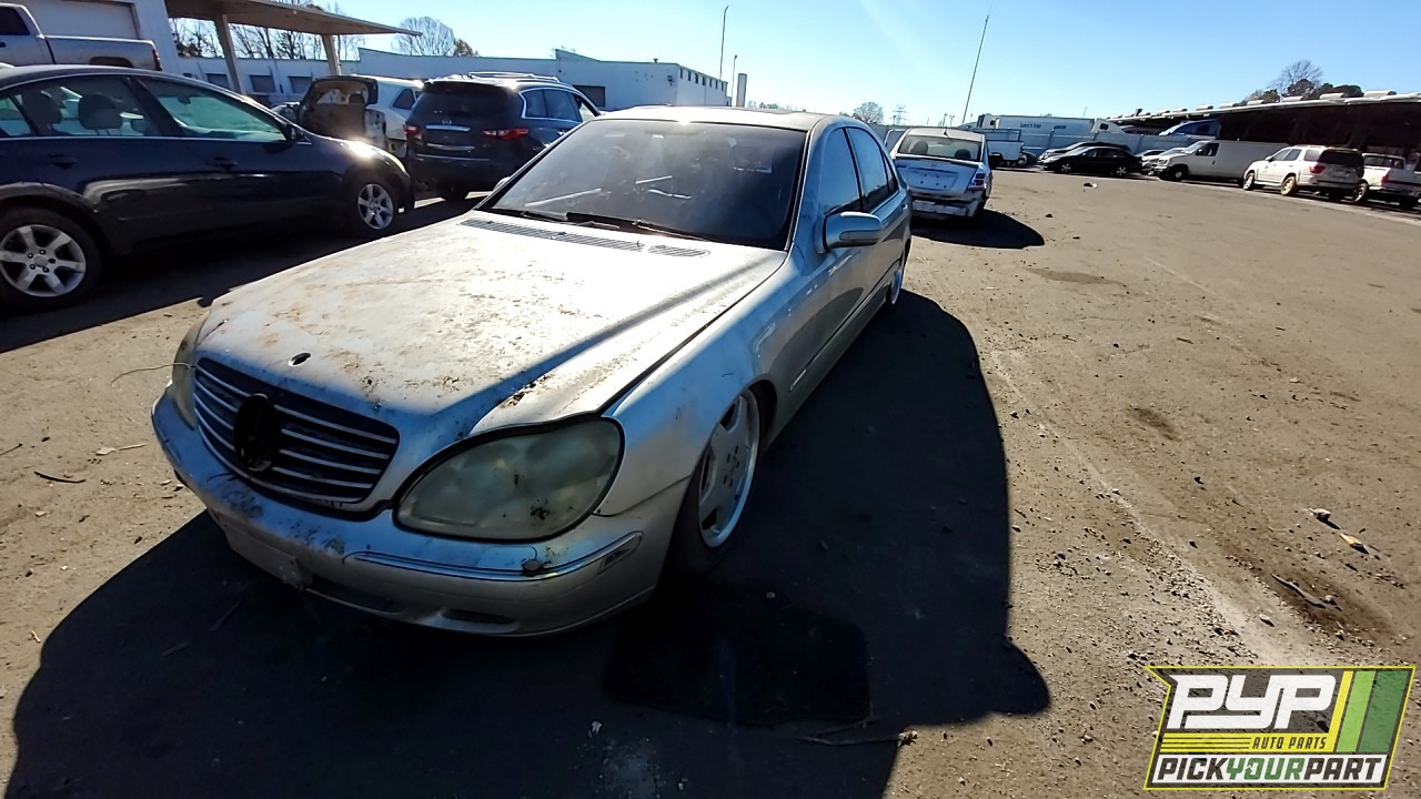 2001 MERCEDES-BENZ S500 partes disponibles