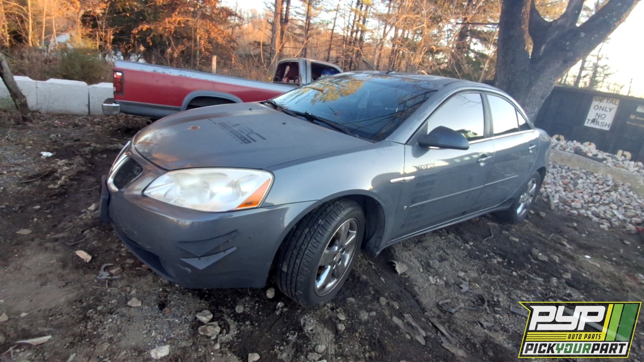 2008 PONTIAC G6 partes disponibles