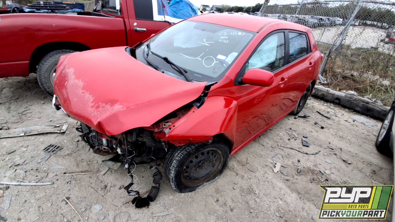 2010 TOYOTA MATRIX partes disponibles