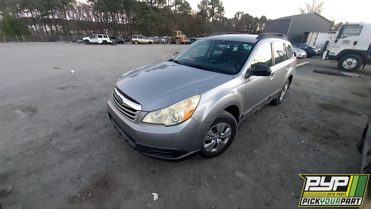 2010 SUBARU OUTBACK partes disponibles