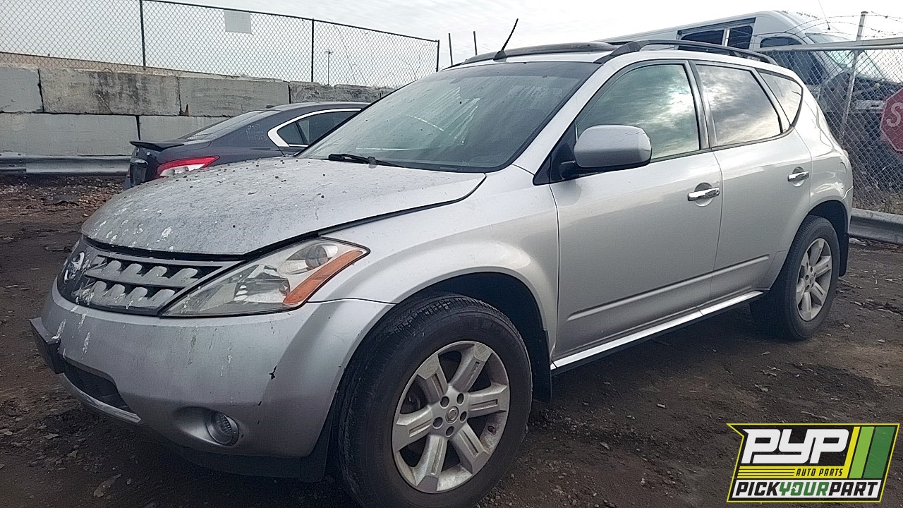 2007 NISSAN MURANO partes disponibles