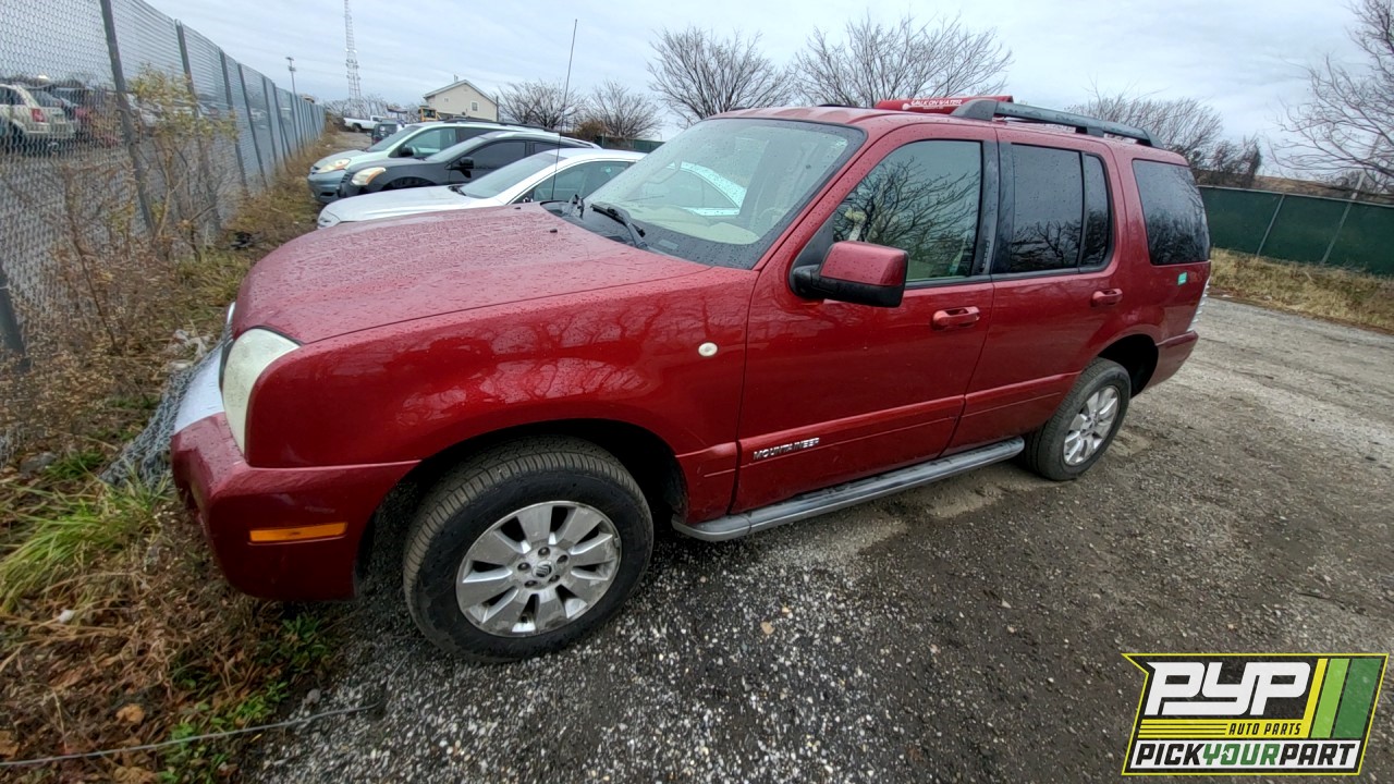 2010 MERCURY MOUNTAINEER partes disponibles
