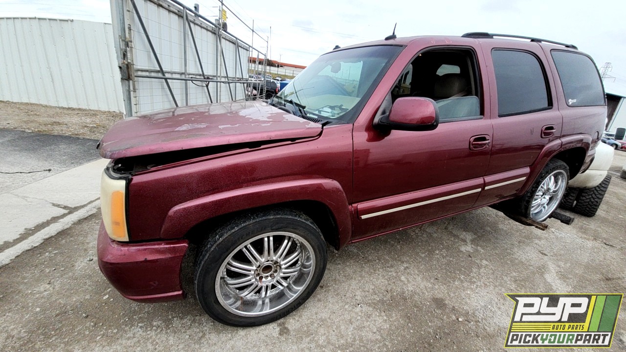 2003 CHEVROLET TAHOE partes disponibles