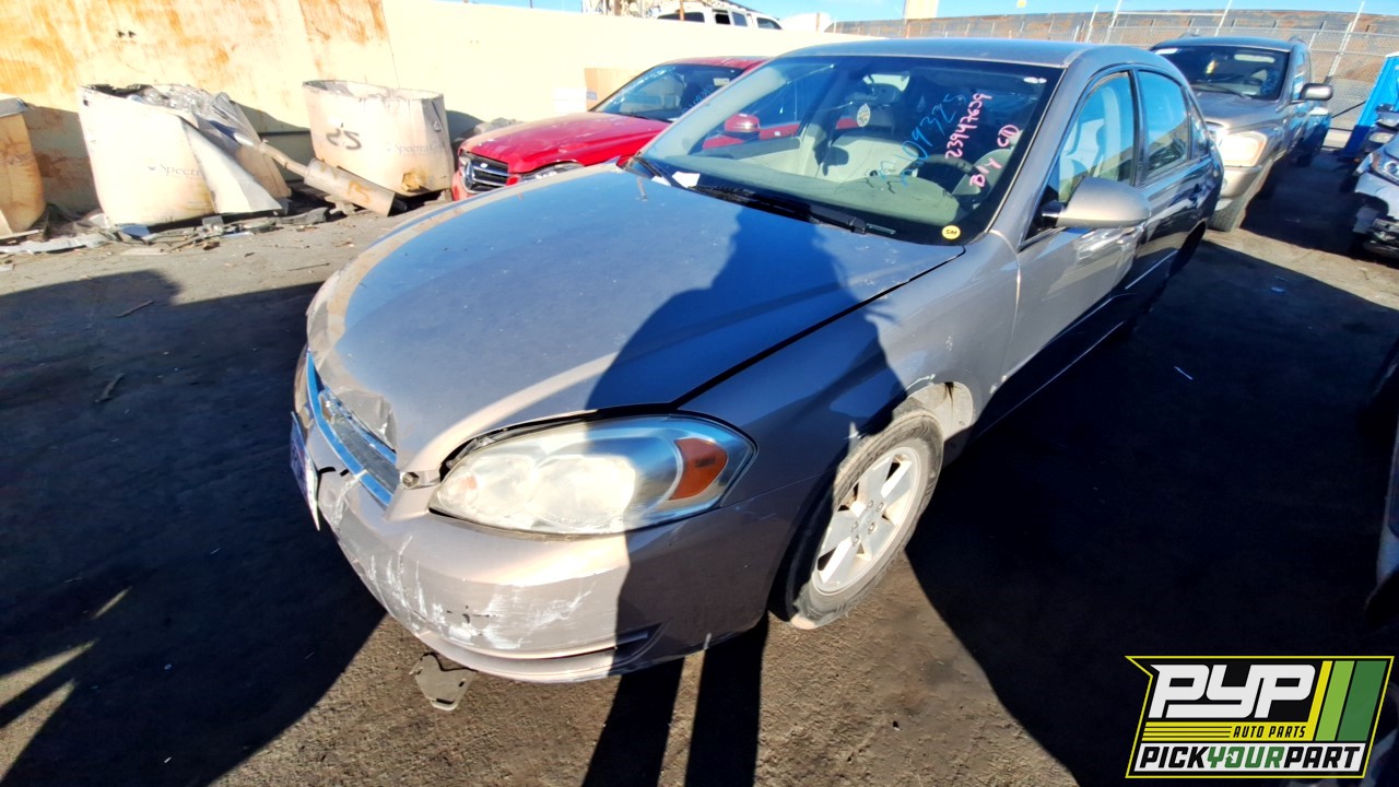 2006 CHEVROLET IMPALA partes disponibles