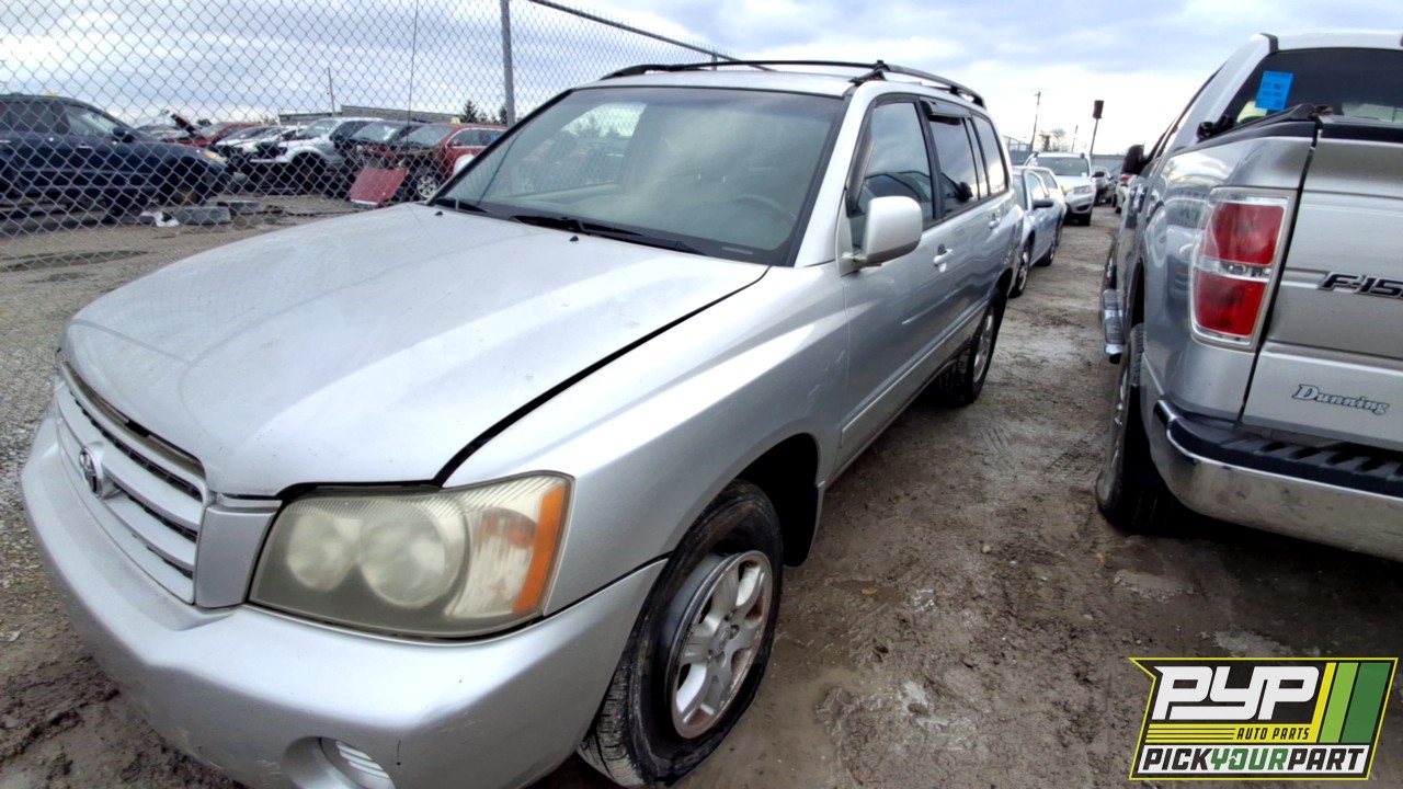 2002 TOYOTA HIGHLANDER available for parts