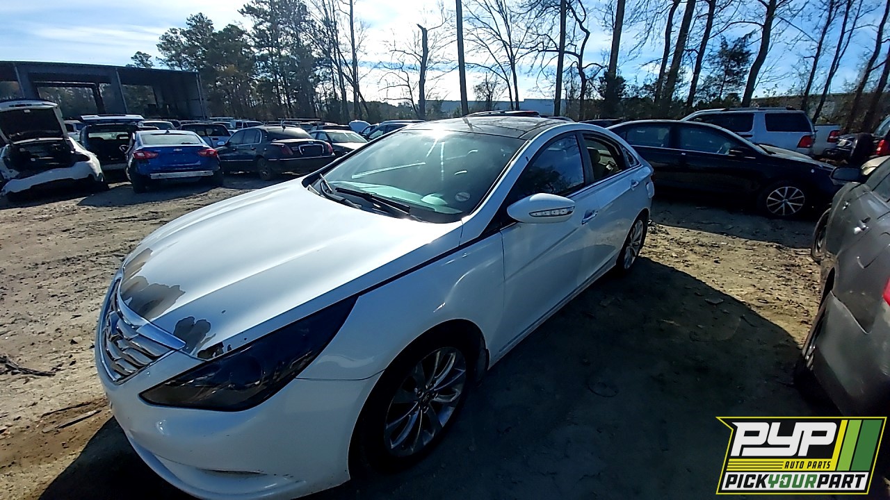 2012 HYUNDAI SONATA partes disponibles