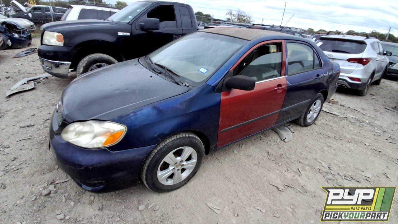 2005 TOYOTA COROLLA available for parts