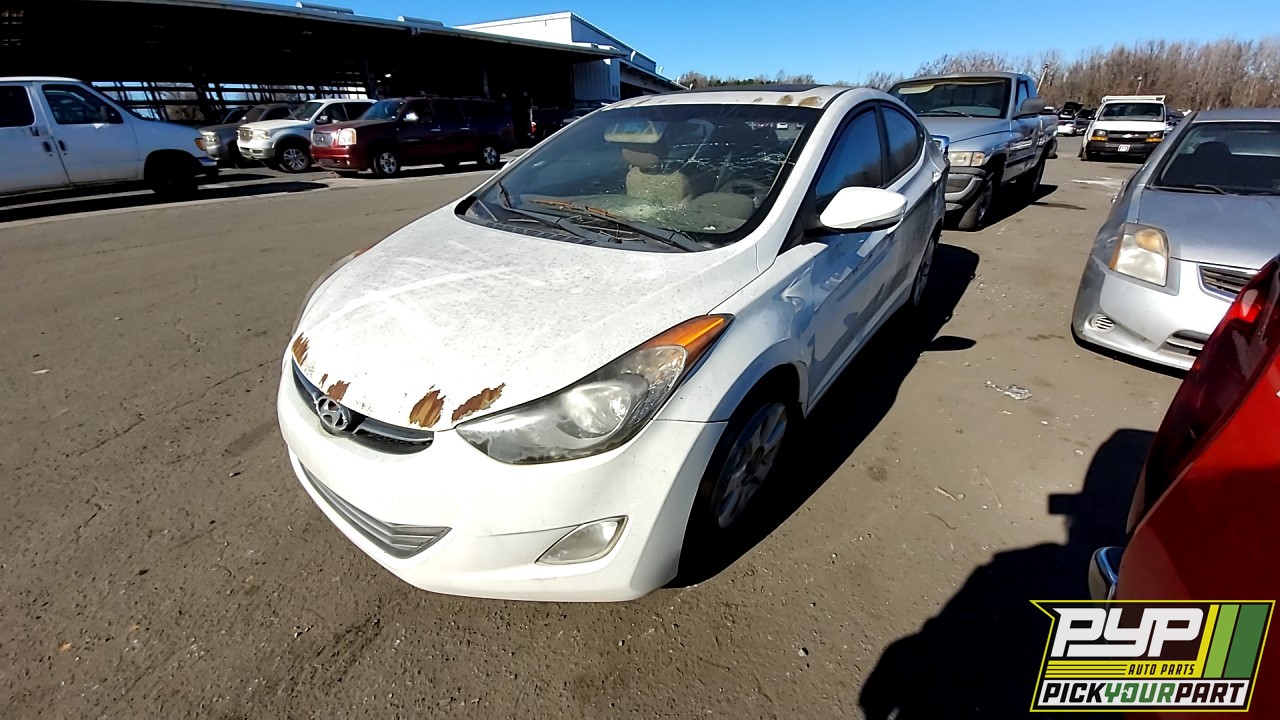 2012 HYUNDAI ELANTRA partes disponibles
