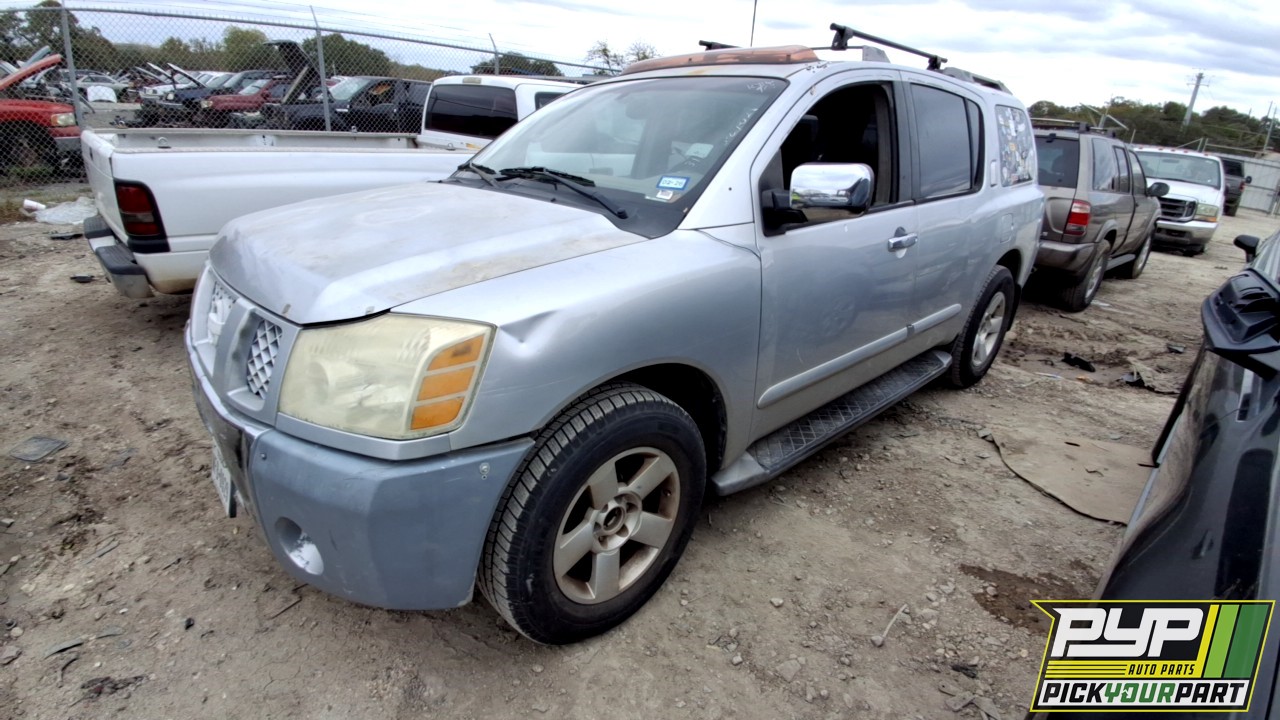 2004 NISSAN PATHFINDER ARMADA partes disponibles