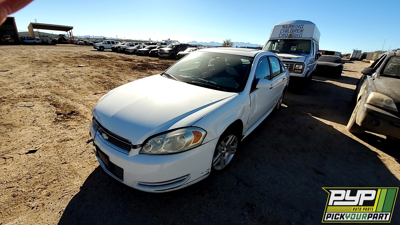 2013 CHEVROLET IMPALA partes disponibles