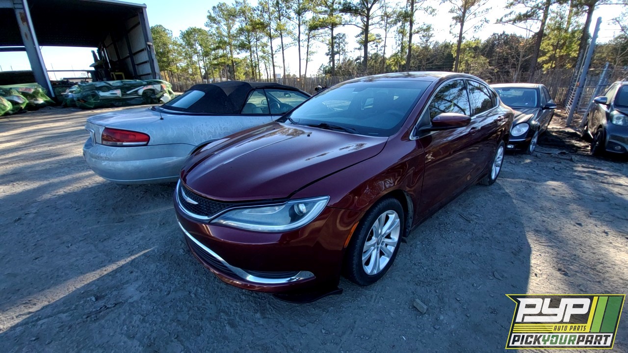 2015 CHRYSLER 200 available for parts
