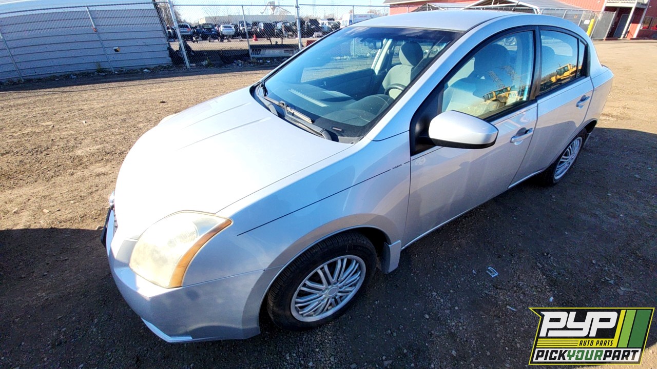 2009 NISSAN SENTRA partes disponibles