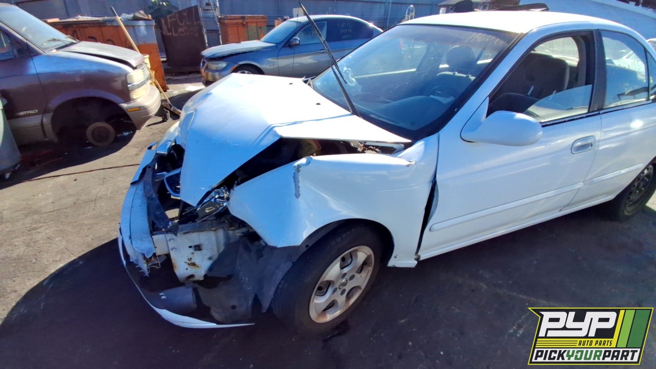 2003 NISSAN SENTRA partes disponibles