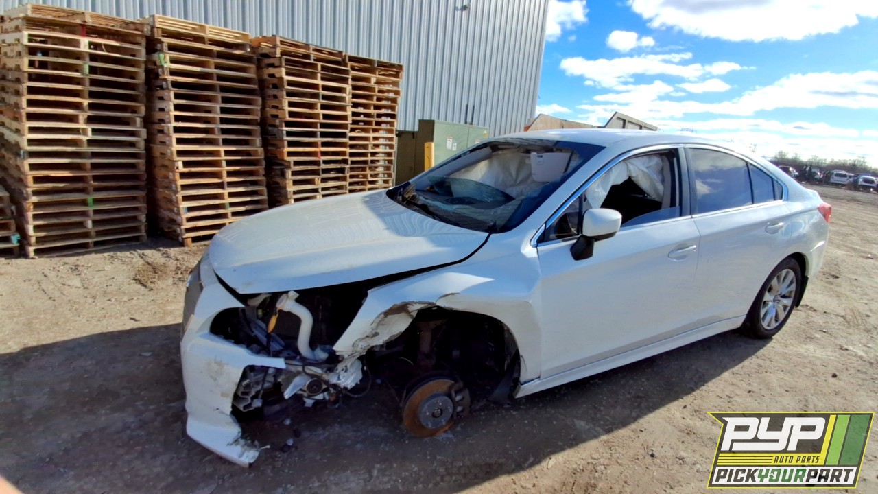 2015 SUBARU LEGACY available for parts